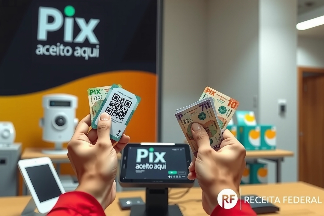 Fiscalização do Pix: Receita Federal esclarece regras em meio a boatos sobre comércios voltando ao dinheiro em espécie
