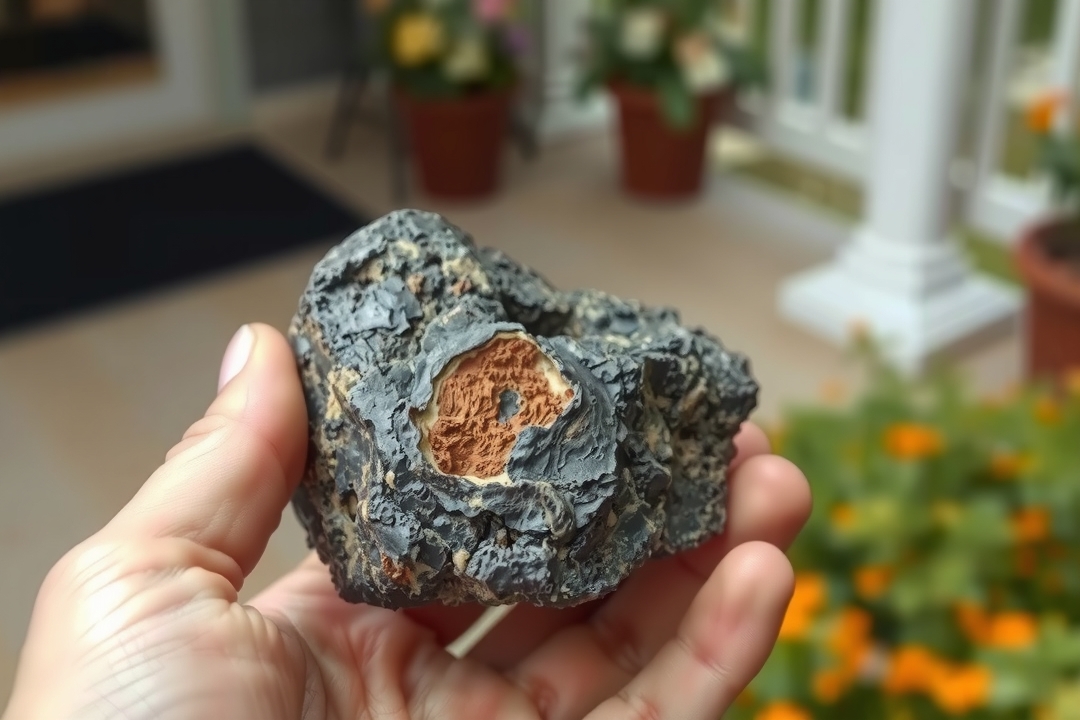 Homem guarda pedra e descobre que é meteorito raro 1 homem guarda pedra e descobre que e meteorito raro