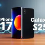iphone 17 vs galaxy s25 qual melhor top de linha compacto