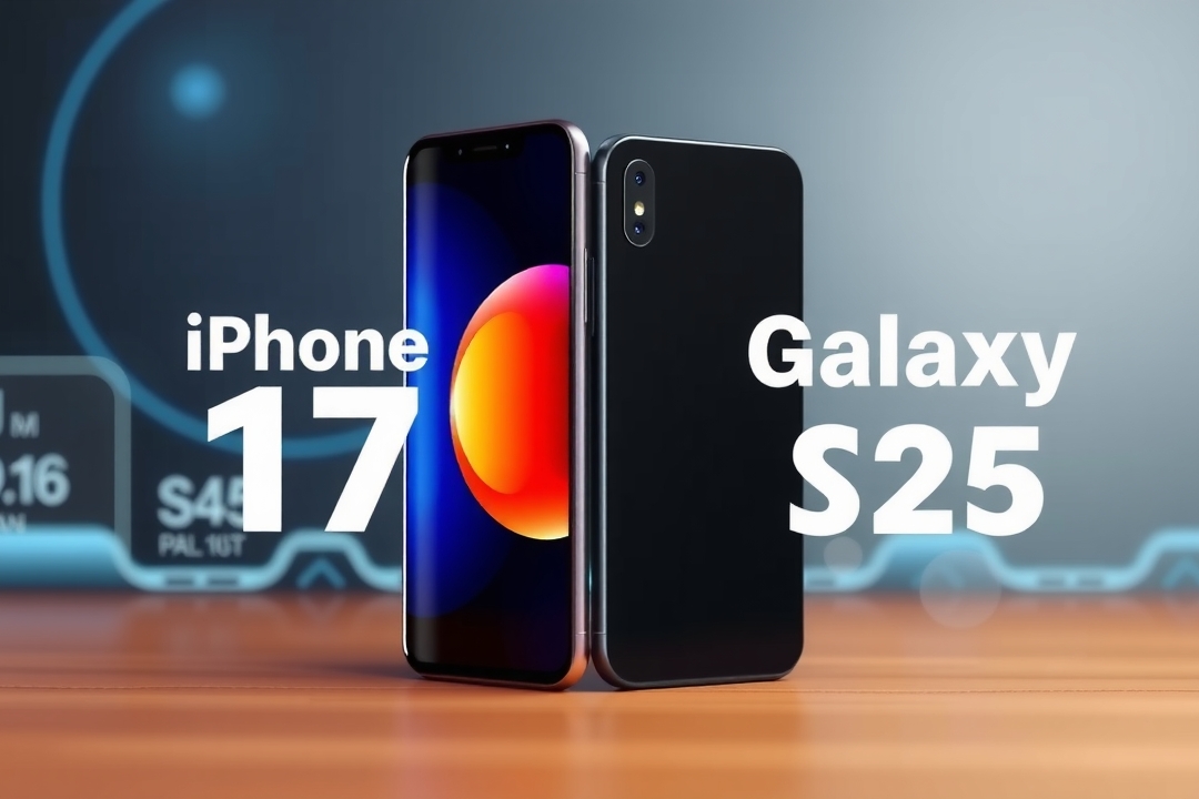 iphone 17 vs galaxy s25 qual melhor top de linha compacto