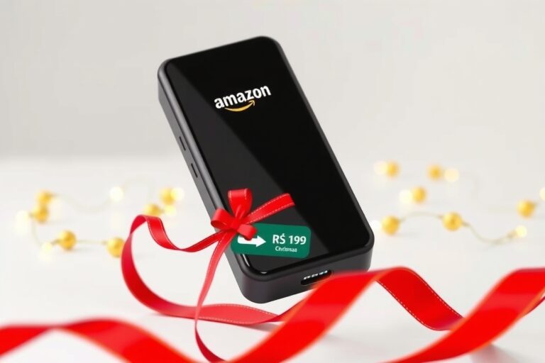 Power Bank em Oferta na Amazon: Presente de Natal Ideal por Menos de R$ 120
