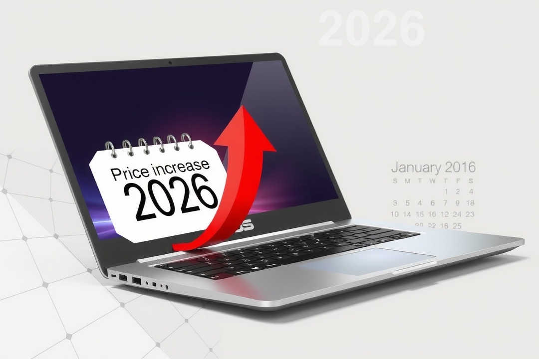 ASUS Confirma Aumento de Preço para Produtos a Partir de Janeiro de 2026