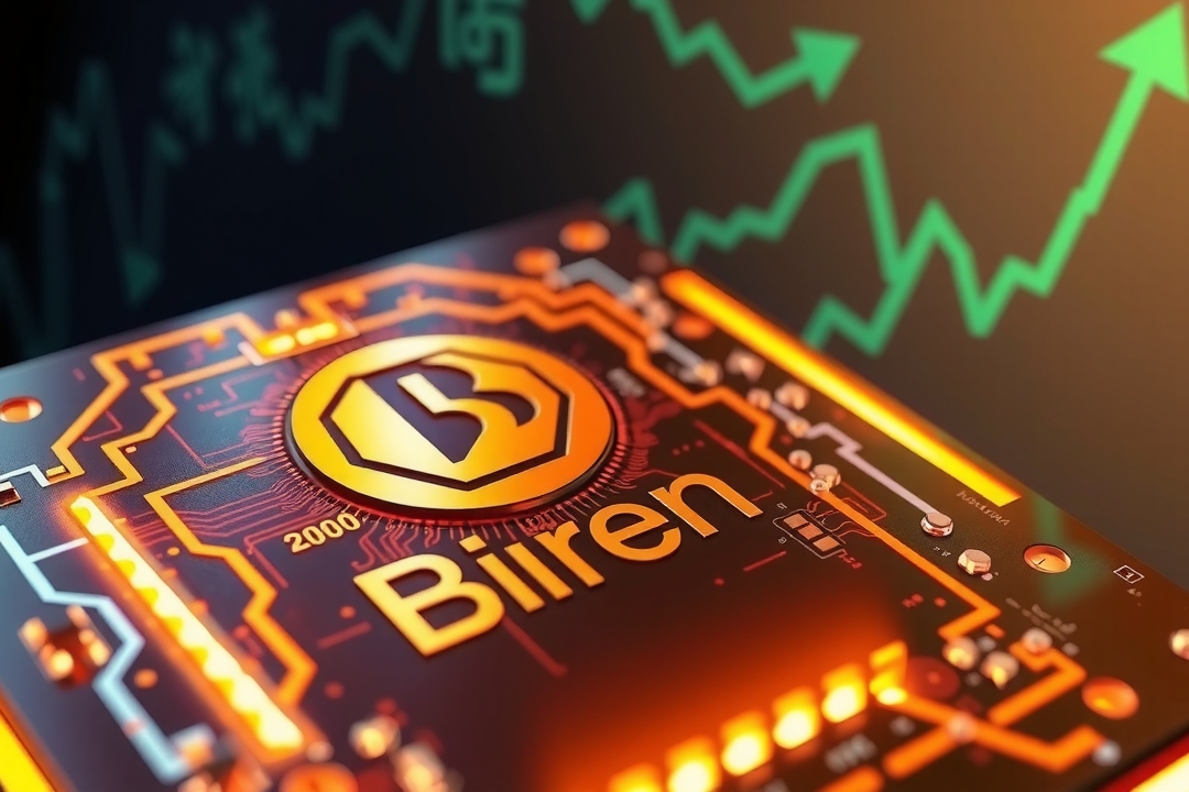 Fabricante chinesa de chips de IA Biren dispara em estreia na Bolsa de Hong Kong