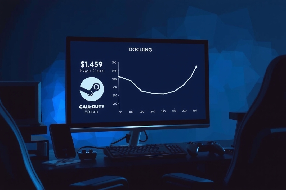 Call of Duty atinge pior pico de jogadores no Steam em 2026