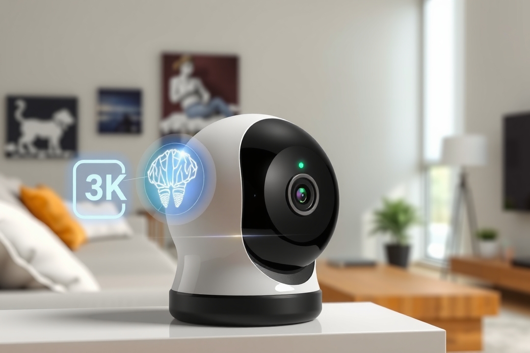 camera seguranca xiaomi ia 3k reconhecimento pessoas