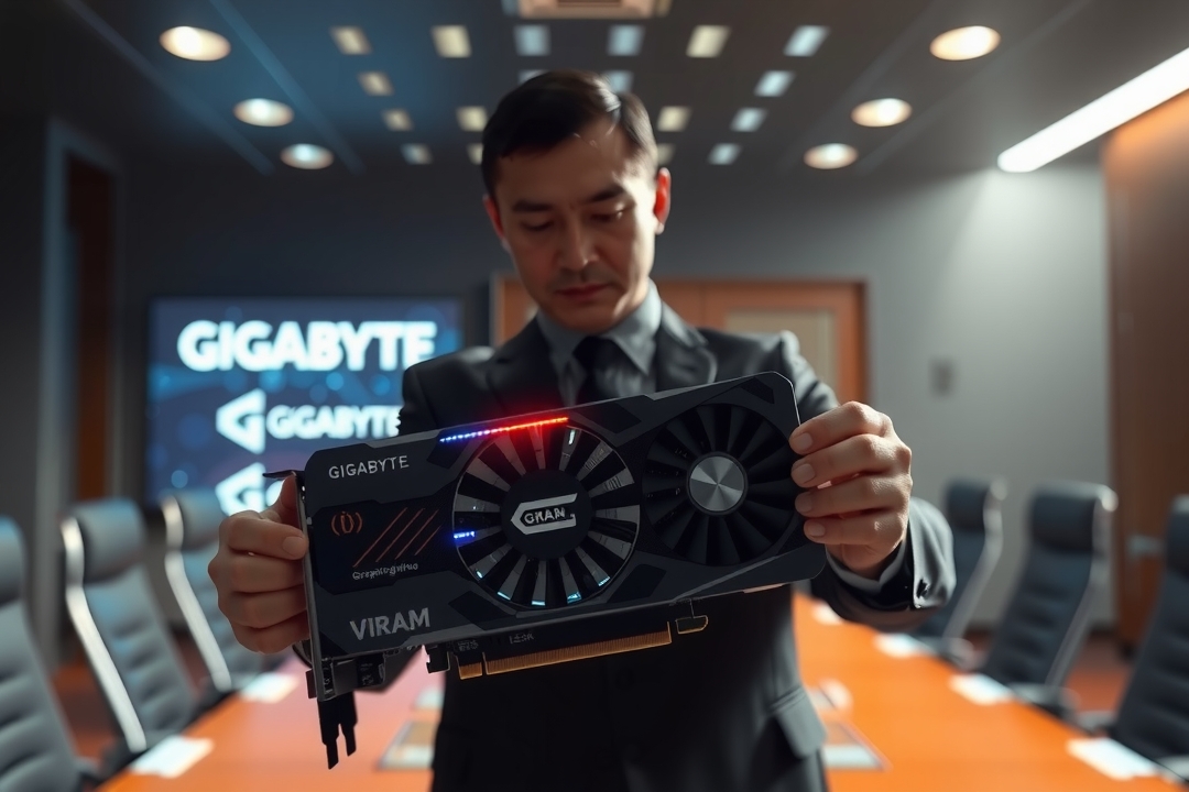 ceo gigabyte confirma estrategia vram nvidia