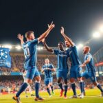club brugge goleia kairat mantem chances na champions league