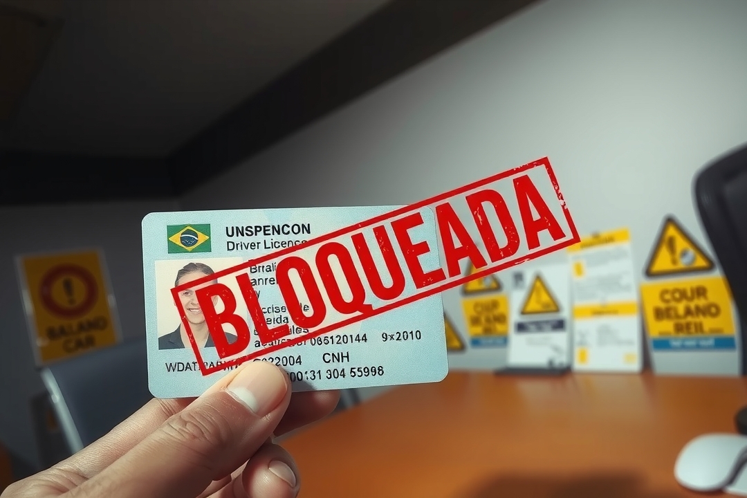 CNH Bloqueada: Veja Quem Corre Risco de Bloqueio Permanente 1 cnh bloqueada permanentemente lista motoristas