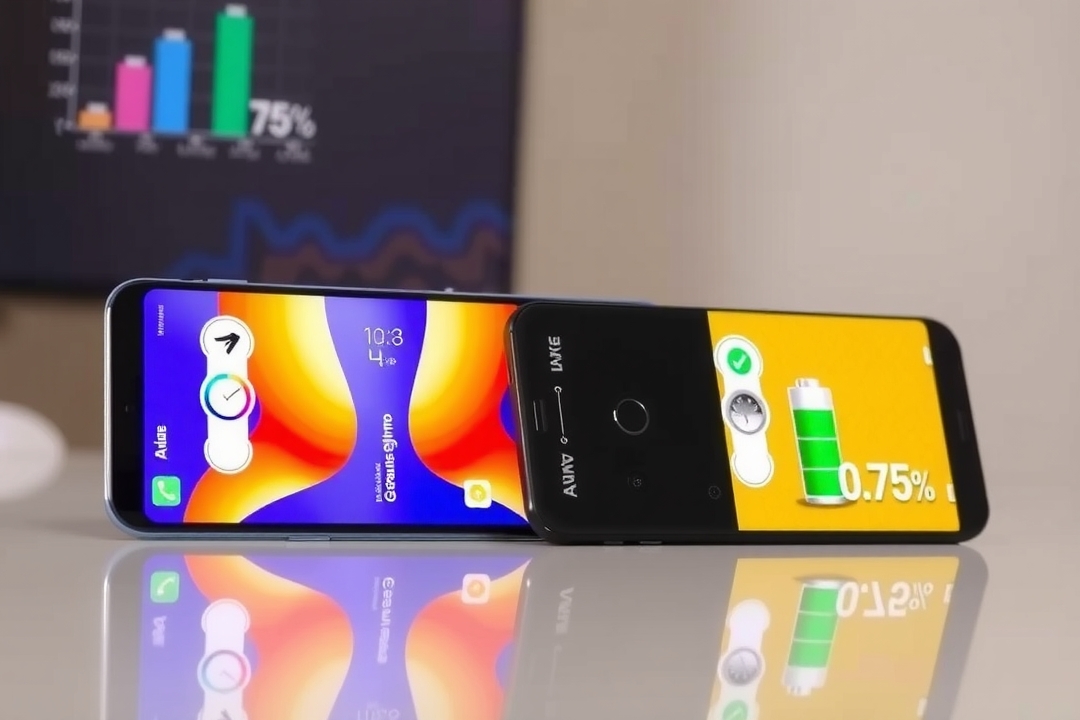 Galaxy A07 vs realme C75: Desempenho e Bateria em Foco no Comparativo