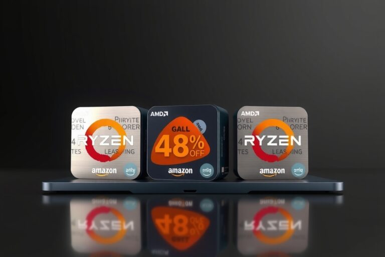 Amazon Oferece Descontos de Até 48% em Processadores AMD Ryzen