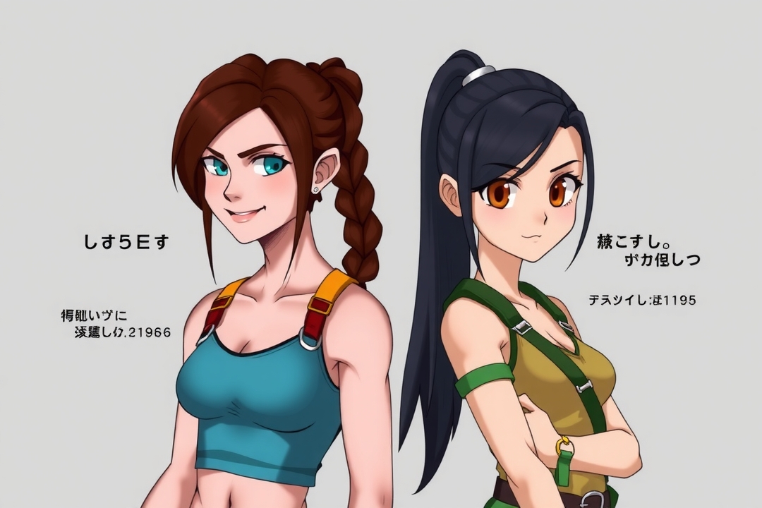 redesign lara croft manga tomb raider 1996