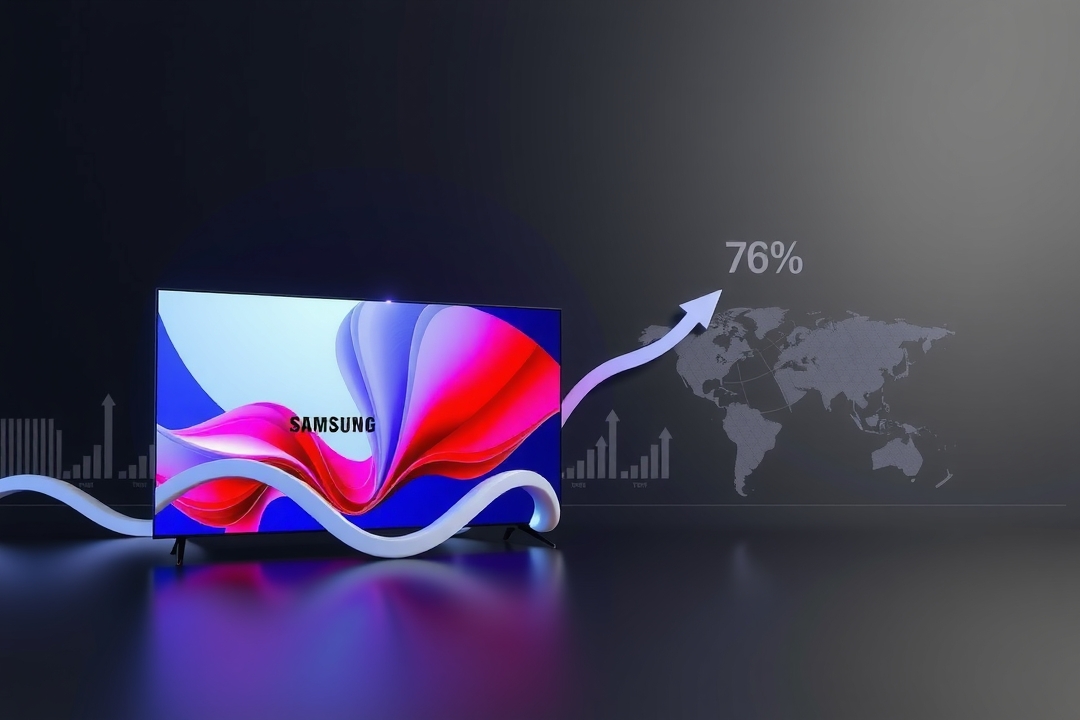 Samsung Lidera Mercado Global de TVs pelo 19º Ano, Mas TCL Ameaça com Crescimento Forte