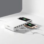 xiaomi estacao carregamento mesa 140w 8 em 1