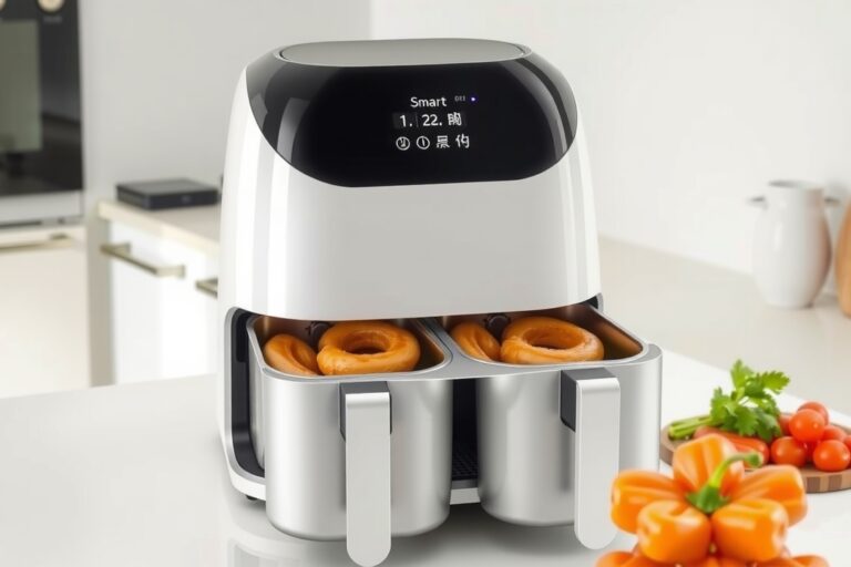 Xiaomi Lança Globalmente Air Fryer Inteligente de 12 Litros com Duas Cestas