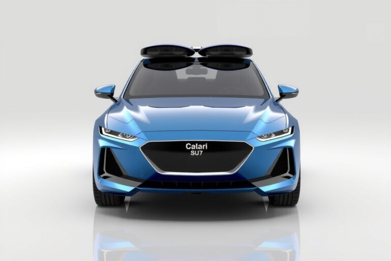 Xiaomi SU7 Facelift: Novo modelo estreia com LiDAR e cor Azul Capri