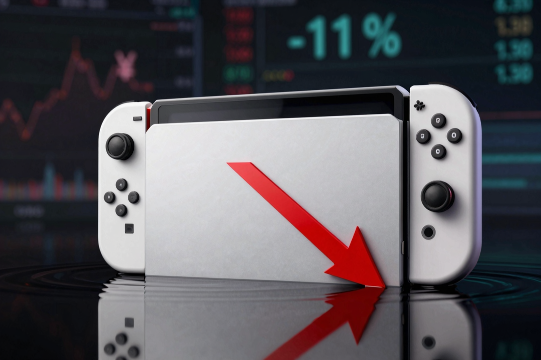 acoes nintendo despencam 17 milhoes switch 2