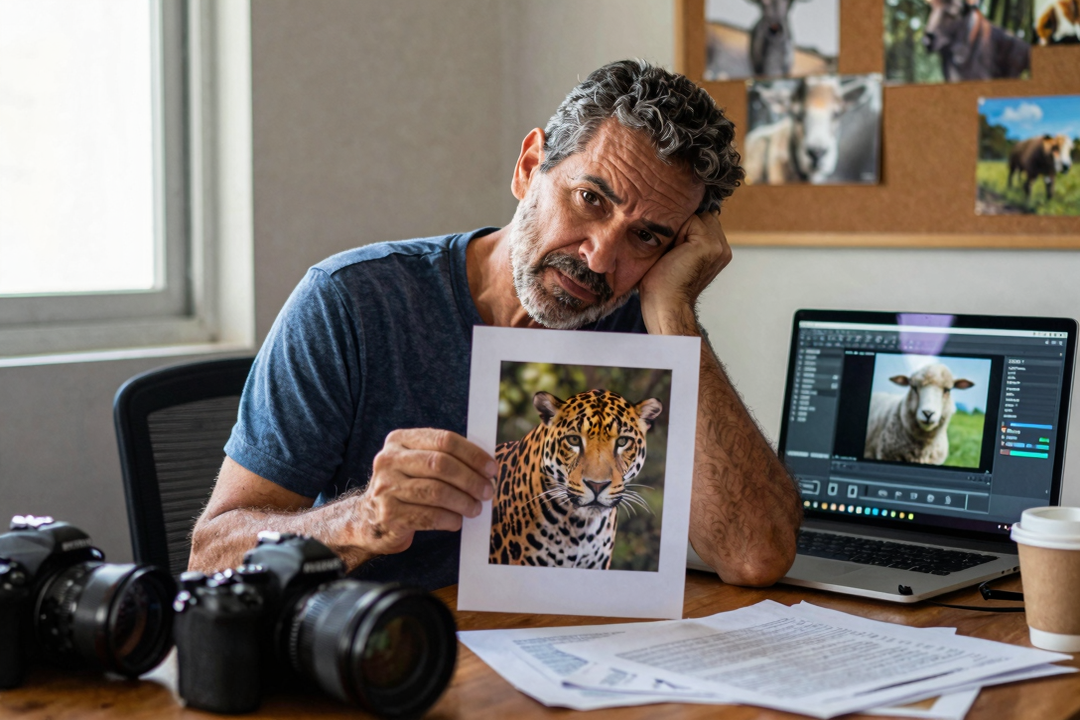 Autor de Foto Falsa de Onça na ETA Piraí Admite Engano com IA 1 autor foto falsa onca eta pirai admite ia