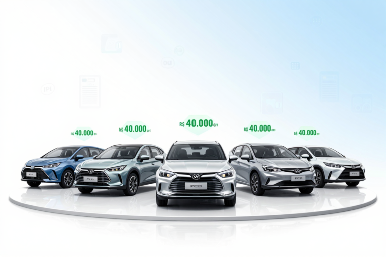 Carros PCD: 5 Modelos com Bônus e Desconto de Até R$ 40 Mil (Só IPI)