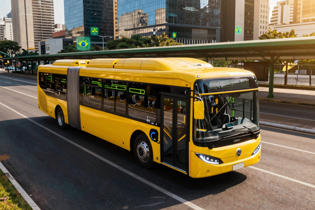 cidade sao paulo primeiros 27 onibus eletricos superarticulados eletra