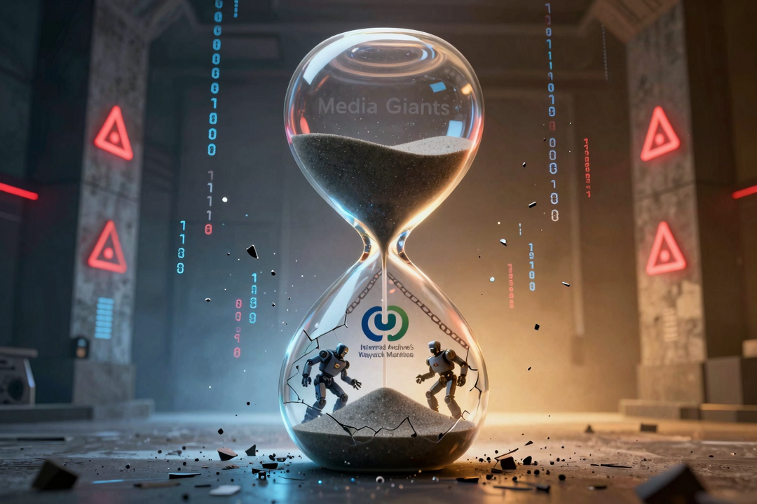 Gigantes da Mídia Bloqueiam Internet Archive por Medo de IA