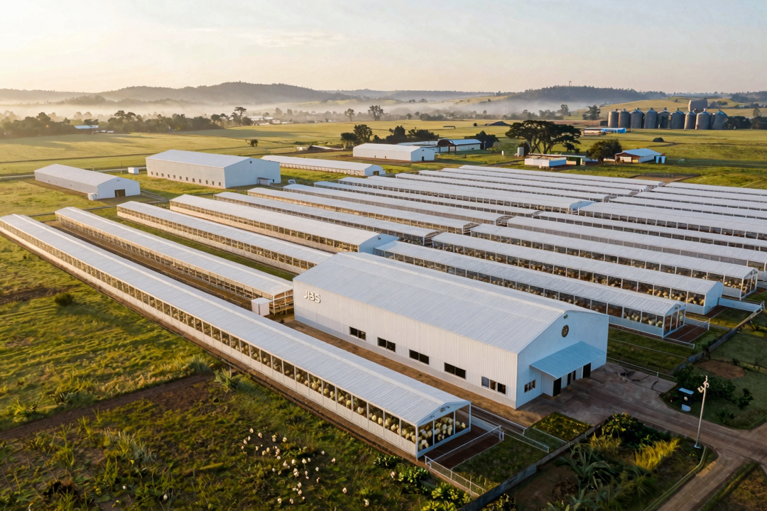 JBS Avança na Avicultura: Compra Granjas de Ovos e Engorda da Céu Azul