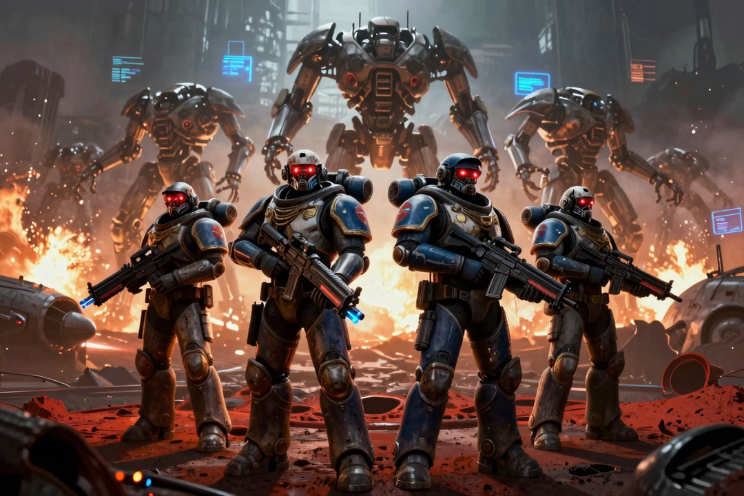 CIBORGES VOLTAM! Nova Atualização de Helldivers 2 Traz Guerra Total