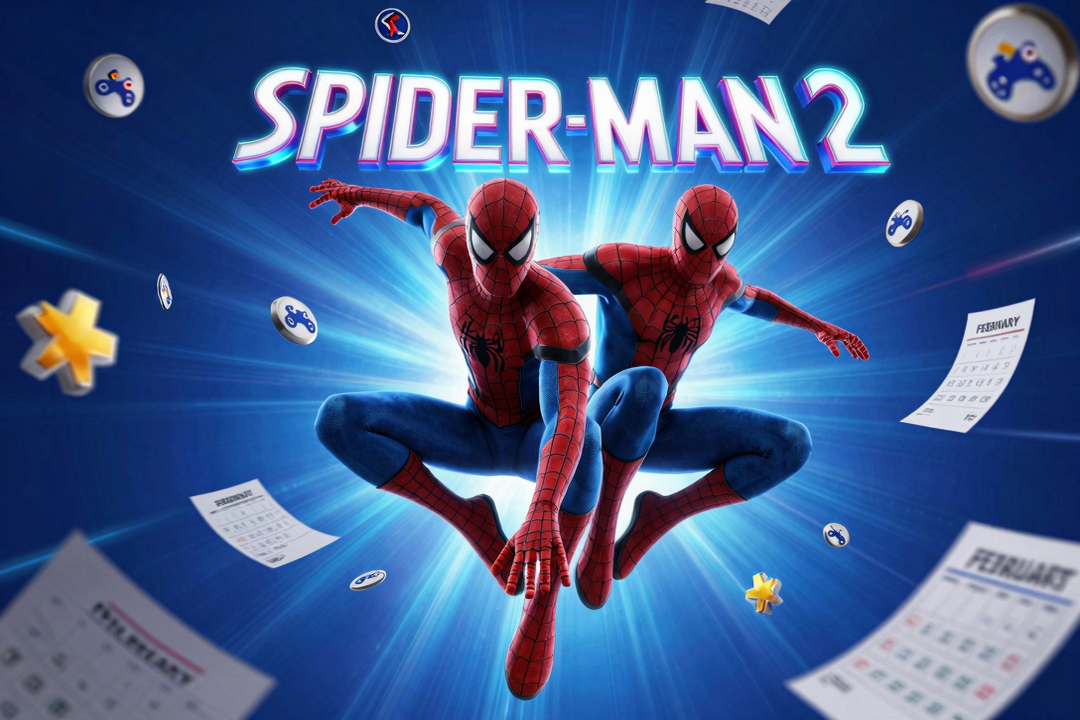 PS Plus Extra/Deluxe: Spider-Man 2 Lidera Novos Jogos de Fevereiro!