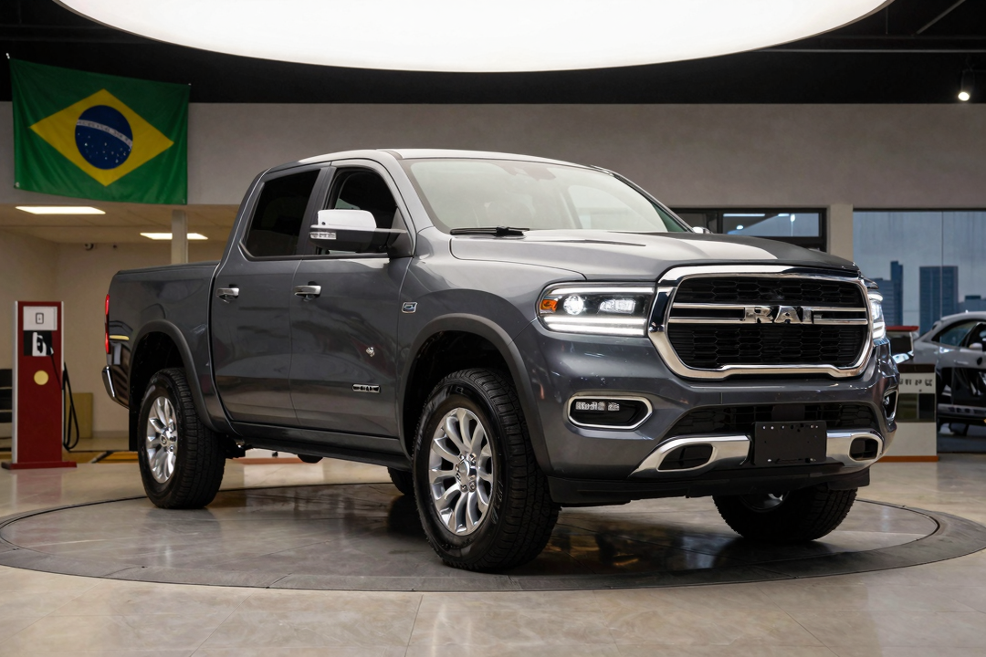 ram dakota estreia no brasil primeira picape media
