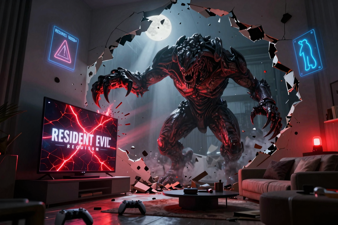 REQUER MUITO ESPAÇO! Resident Evil Requiem BATE RECORDES no PS5