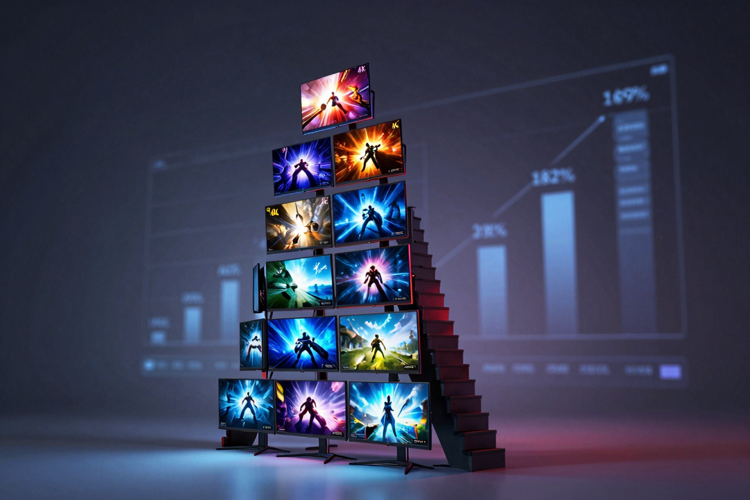 1080p Domina! 4K é Nícho no PC Gaming, Diz Pesquisa Steam 2026