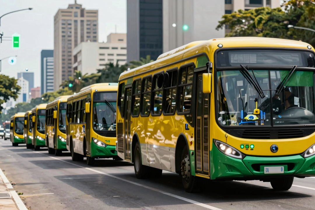 sao paulo primeiros 27 onibus eletricos superarticulados eletra