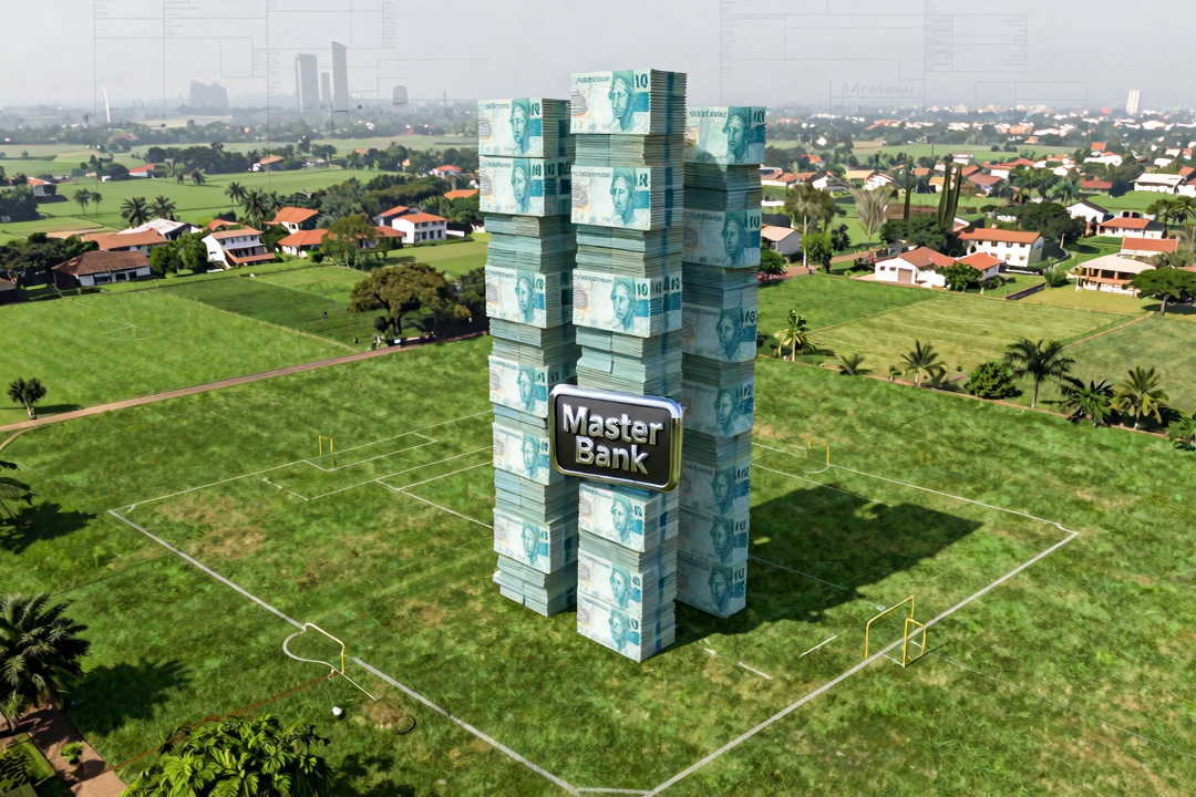 Terrenos de Ronaldinho Gaúcho lastreiam R$ 330 Mi do Banco Master sem aval