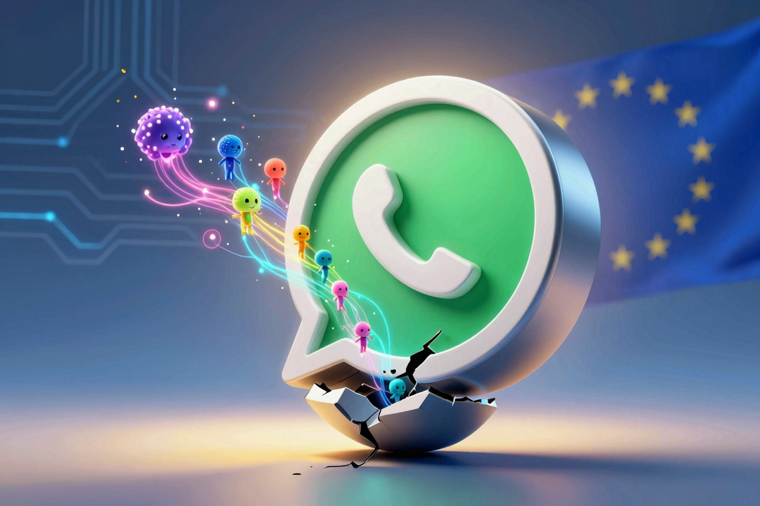 UE força Meta a abrir WhatsApp para chatbots de IA rivais