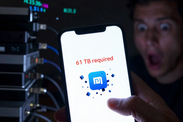 Bug Histórico: Xiaomi Lança Update de Galeria Exigindo 61 TB