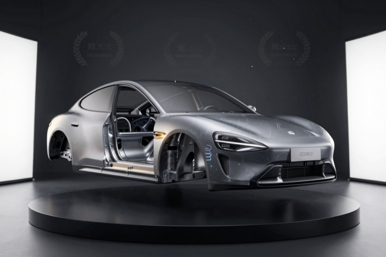 Aço 2200MPa da Xiaomi SU7 Ganha Prêmio de Inovação