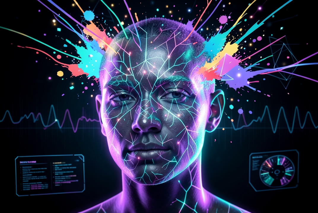 Artista IA Lê Emoções Humanas e Cria Arte em Tempo Real