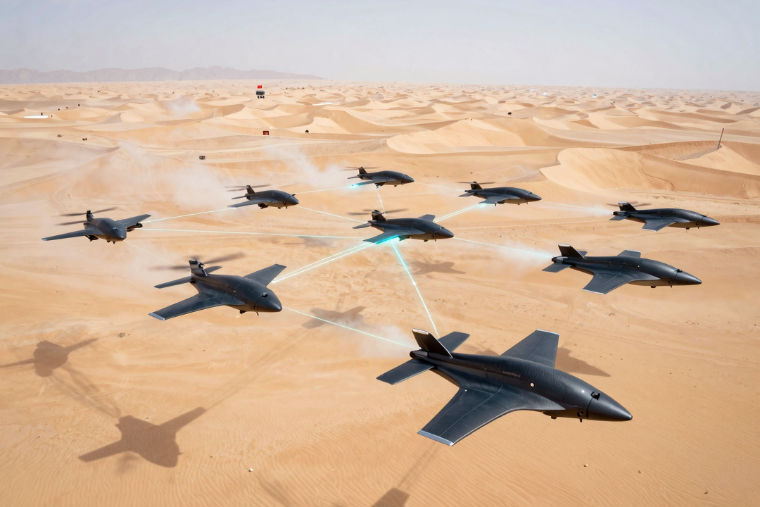 Baykar testa com sucesso enxame de drones K2 com IA 1 baykar destaca testes enxame drones k2 inteligencia artificial