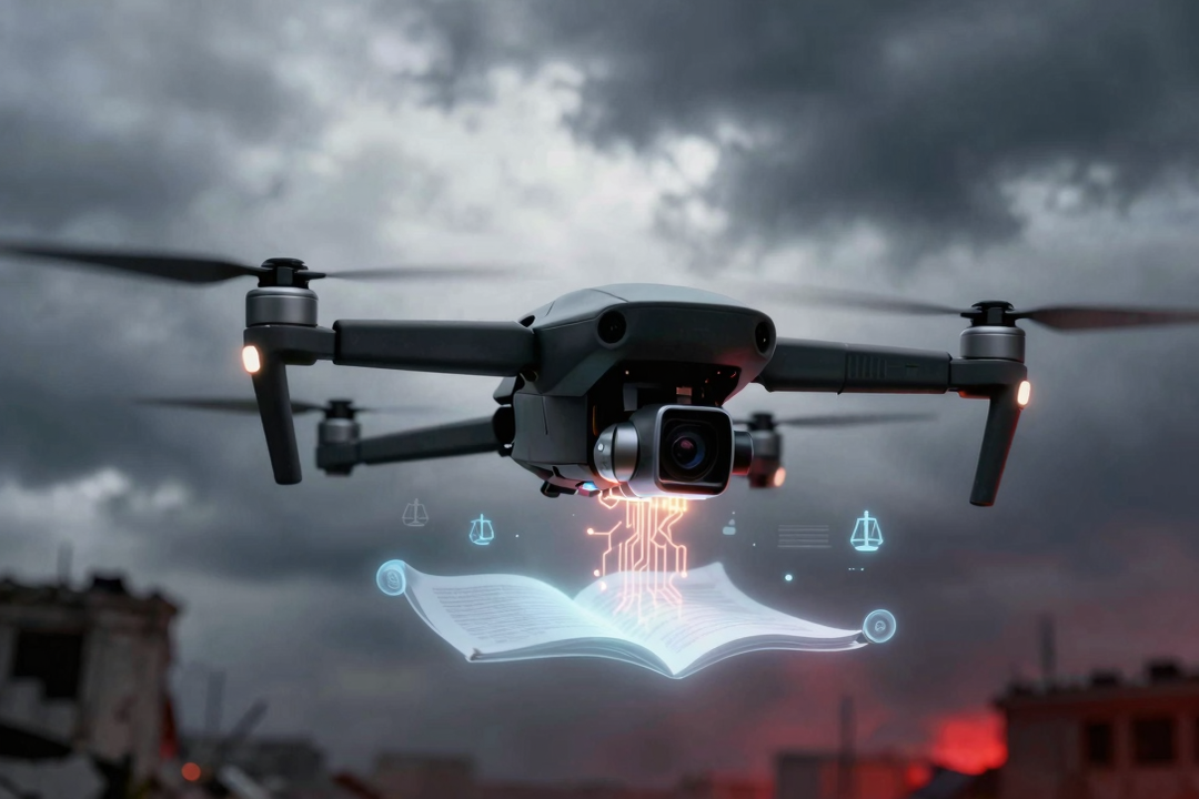 Drones e IA em Guerra: O que o Direito Internacional Exige? 1 drones ia conflitos armados direito internacional
