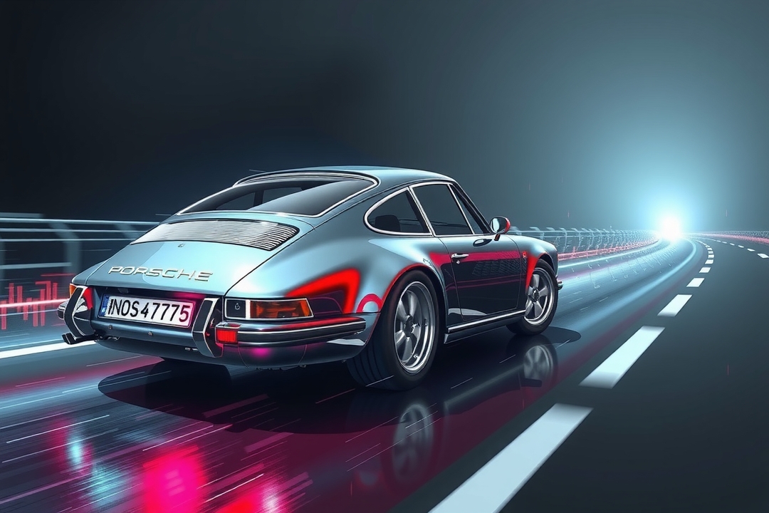 ia efeito porsche 930 impacto brutal