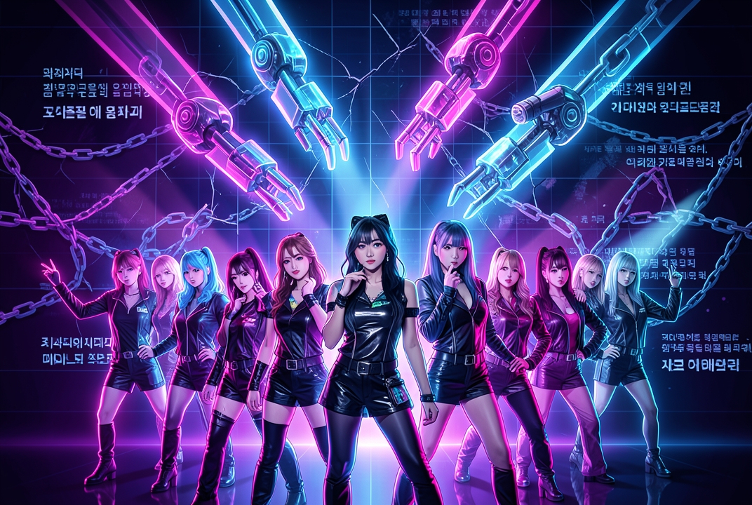 Indústria K-pop une forças contra exploração da IA 1 industria kpop uniao defesa ia