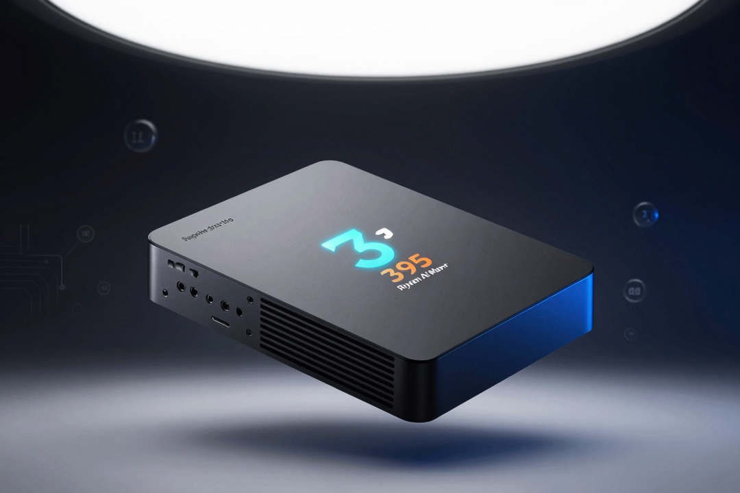 novo mini pc sapphire ryzen ai max 395 strix halo ia