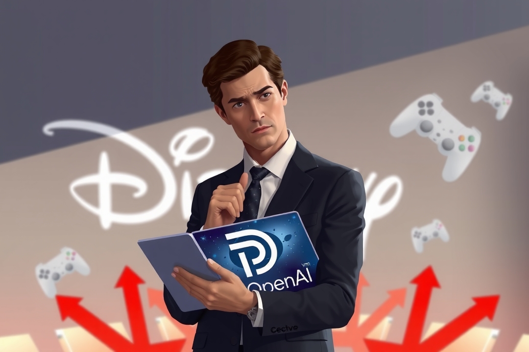 Disney: CEO D'Amaro inicia gestão com reveses em OpenAI e Fortnite 1 semana ceo disney turbulencias fortnite openai