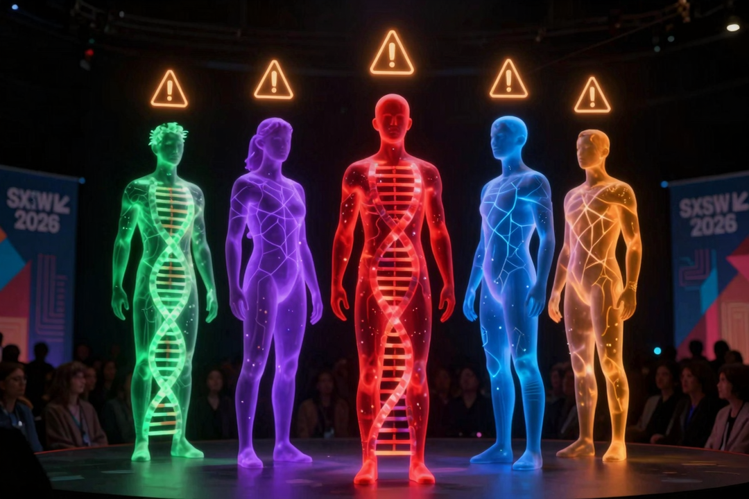 sxsw 2026 tendencias comportamento ia genetica