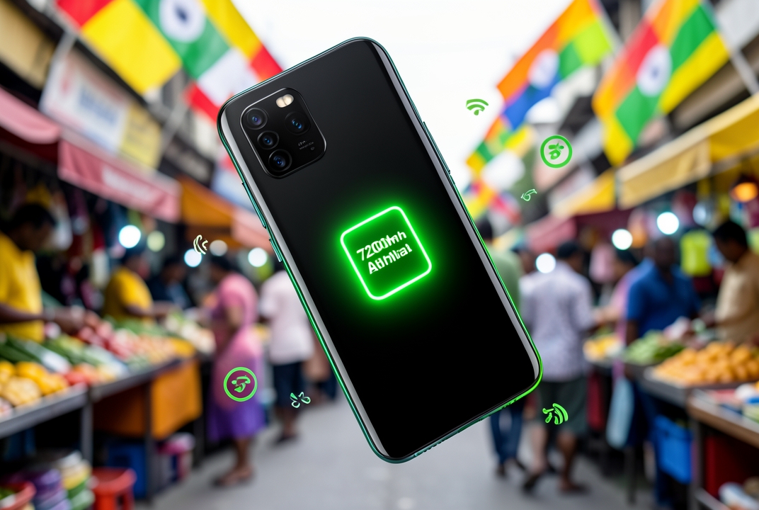 Vivo T5x 5G Chega à Índia com Bateria de 7200mAh