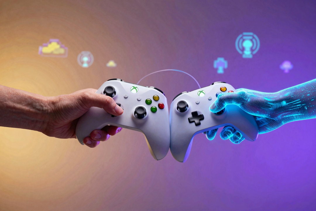 Xbox: Patente Revela IA e Humanos Assumindo o Controle em Trechos Difíceis 1 xbox ia jogadores reais ajuda trechos dificeis