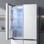 xiaomi lanca geladeira 560l resfriamento duplo gelo automatico