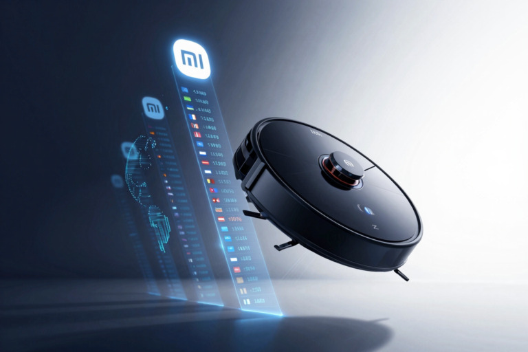 Xiaomi Dispara no Ranking Global de Robôs de Limpeza