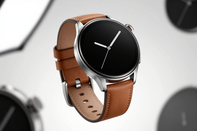 Xiaomi Watch 5: Design Refinado em Aço e Opção com Pulseira de Couro