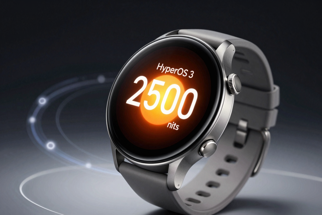 xiaomi watch s5 lancamento hyperos 3 tela 2500 nits