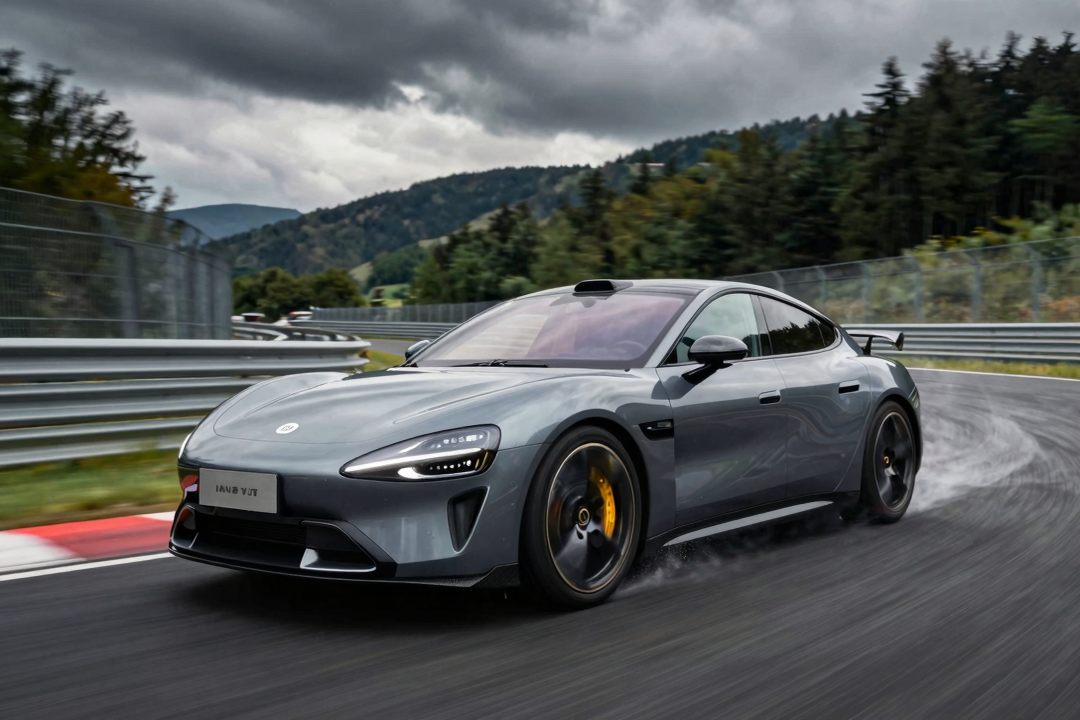 xiaomi yu7 gt 990cv flagrado nurburgring